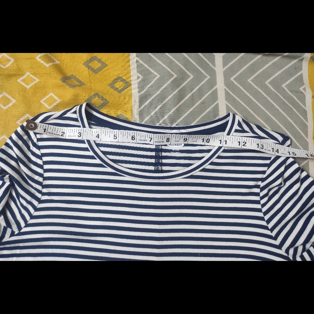 Stripe Apple Cut Top - Picture 11 of 11